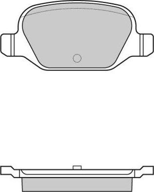 E.T.F. 12-0974 - Kit de plaquettes de frein, frein à disque cwaw.fr