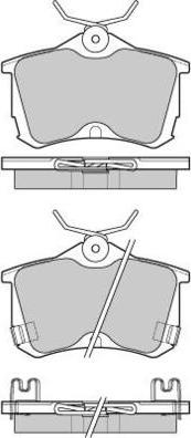 E.T.F. 12-0976 - Kit de plaquettes de frein, frein à disque cwaw.fr