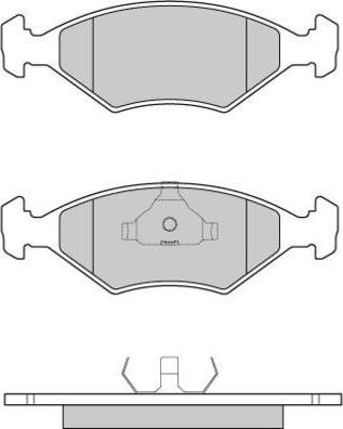 E.T.F. 12-0977 - Kit de plaquettes de frein, frein à disque cwaw.fr