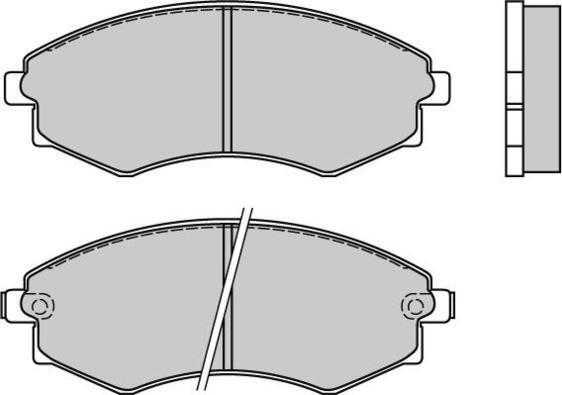 E.T.F. 12-0494 - Kit de plaquettes de frein, frein à disque cwaw.fr