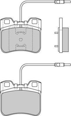 E.T.F. 12-0496 - Kit de plaquettes de frein, frein à disque cwaw.fr