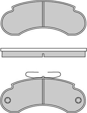 E.T.F. 12-0490 - Kit de plaquettes de frein, frein à disque cwaw.fr