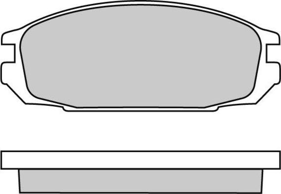 E.T.F. 12-0445 - Kit de plaquettes de frein, frein à disque cwaw.fr