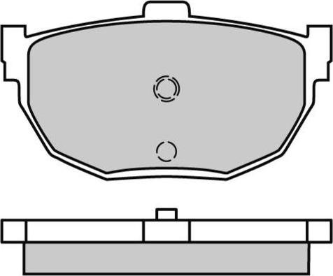 Quinton Hazell BLF575 - Kit de plaquettes de frein, frein à disque cwaw.fr