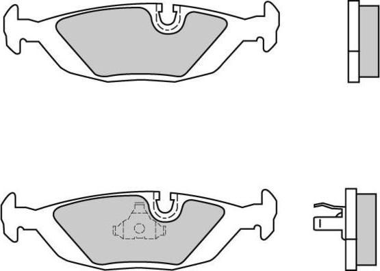 E.T.F. 12-0456 - Kit de plaquettes de frein, frein à disque cwaw.fr