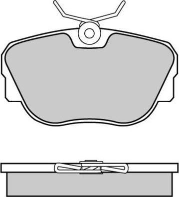 BOSCH 986491730 - Kit de plaquettes de frein, frein à disque cwaw.fr