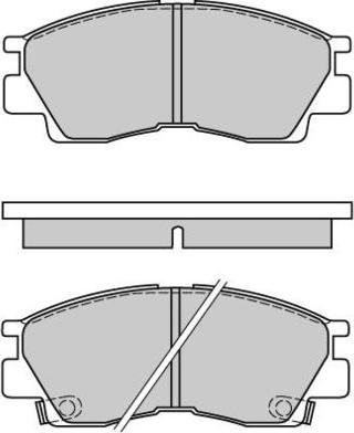 E.T.F. 12-0453 - Kit de plaquettes de frein, frein à disque cwaw.fr