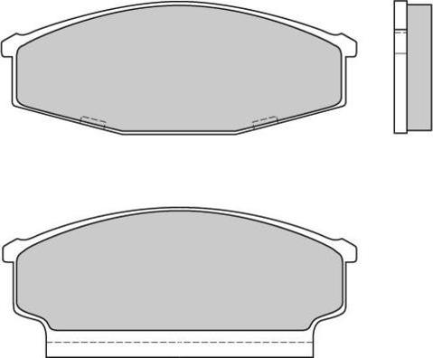 E.T.F. 12-0408 - Kit de plaquettes de frein, frein à disque cwaw.fr