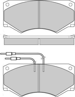 Lucas Electrical GDB389 - Kit de plaquettes de frein, frein à disque cwaw.fr