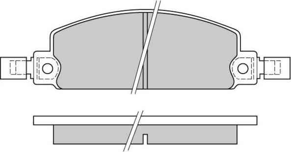 E.T.F. 12-0413 - Kit de plaquettes de frein, frein à disque cwaw.fr