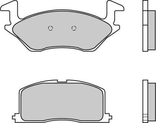 E.T.F. 12-0481 - Kit de plaquettes de frein, frein à disque cwaw.fr