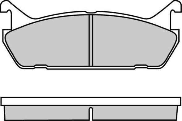 E.T.F. 12-0488 - Kit de plaquettes de frein, frein à disque cwaw.fr