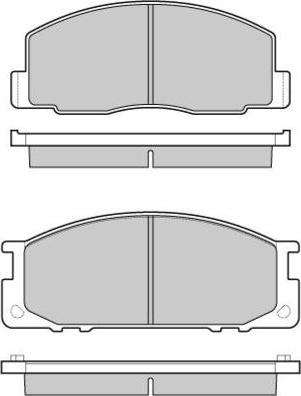 E.T.F. 12-0435 - Kit de plaquettes de frein, frein à disque cwaw.fr