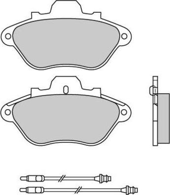 E.T.F. 12-0430 - Kit de plaquettes de frein, frein à disque cwaw.fr