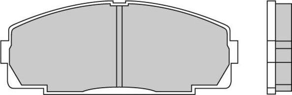 E.T.F. 12-0438 - Kit de plaquettes de frein, frein à disque cwaw.fr