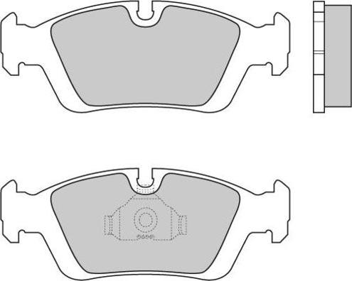 E.T.F. 12-0432 - Kit de plaquettes de frein, frein à disque cwaw.fr