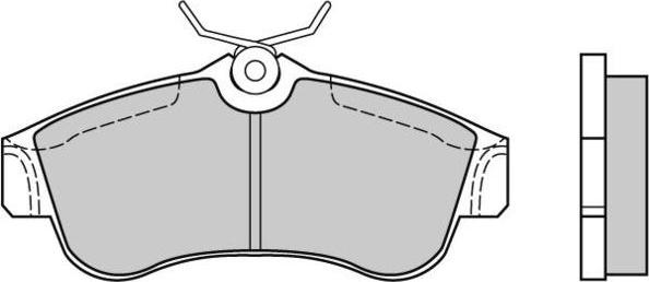 E.T.F. 12-0470 - Kit de plaquettes de frein, frein à disque cwaw.fr