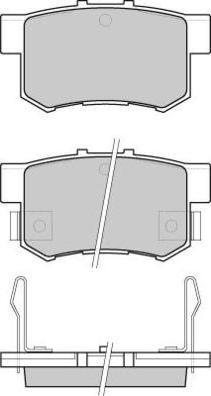 E.T.F. 12-0544 - Kit de plaquettes de frein, frein à disque cwaw.fr