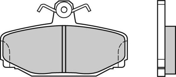 E.T.F. 12-0542 - Kit de plaquettes de frein, frein à disque cwaw.fr