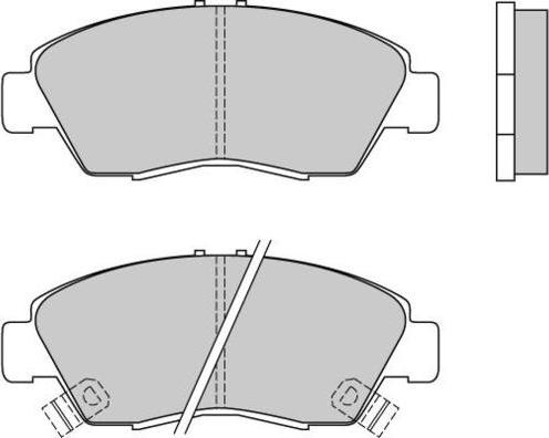 E.T.F. 12-0547 - Kit de plaquettes de frein, frein à disque cwaw.fr