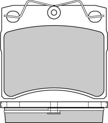 Valeo 540 563 - Kit de plaquettes de frein, frein à disque cwaw.fr