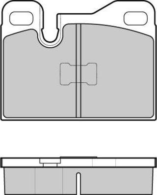 E.T.F. 12-0555 - Kit de plaquettes de frein, frein à disque cwaw.fr