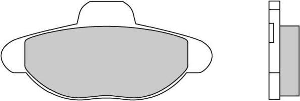 E.T.F. 12-0552 - Kit de plaquettes de frein, frein à disque cwaw.fr