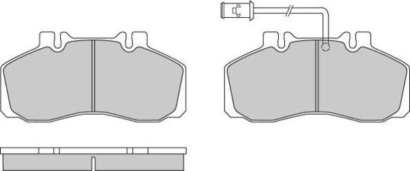 E.T.F. 12-0568 - Kit de plaquettes de frein, frein à disque cwaw.fr