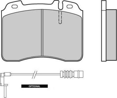 E.T.F. 12-0506 - Kit de plaquettes de frein, frein à disque cwaw.fr