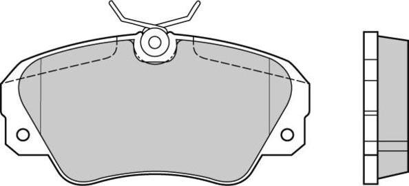 E.T.F. 12-0514 - Kit de plaquettes de frein, frein à disque cwaw.fr