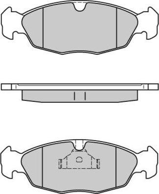 E.T.F. 12-0584 - Kit de plaquettes de frein, frein à disque cwaw.fr