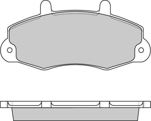 E.T.F. 12-0525 - Kit de plaquettes de frein, frein à disque cwaw.fr