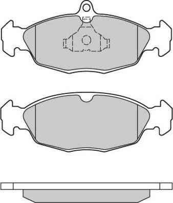 E.T.F. 12-0520 - Kit de plaquettes de frein, frein à disque cwaw.fr