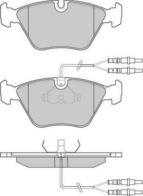 Magneti Marelli 363702160261 - Kit de plaquettes de frein, frein à disque cwaw.fr