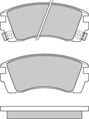 BENDIX 572397 - Kit de plaquettes de frein, frein à disque cwaw.fr