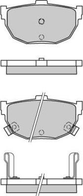 E.T.F. 12-0570 - Kit de plaquettes de frein, frein à disque cwaw.fr