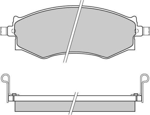 E.T.F. 12-0572 - Kit de plaquettes de frein, frein à disque cwaw.fr