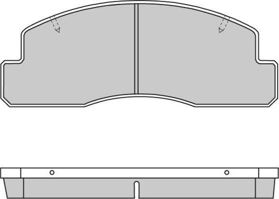 E.T.F. 12-0696 - Kit de plaquettes de frein, frein à disque cwaw.fr