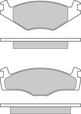 HELLA T0388 - Kit de plaquettes de frein, frein à disque cwaw.fr