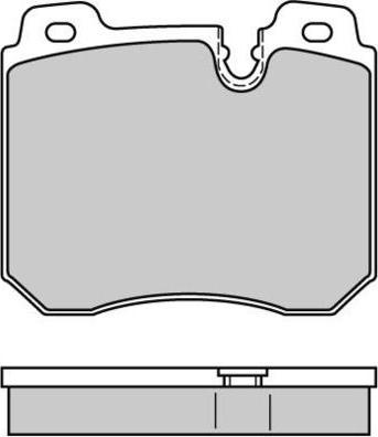 E.T.F. 12-0659 - Kit de plaquettes de frein, frein à disque cwaw.fr