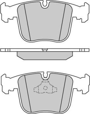 E.T.F. 12-0651 - Kit de plaquettes de frein, frein à disque cwaw.fr