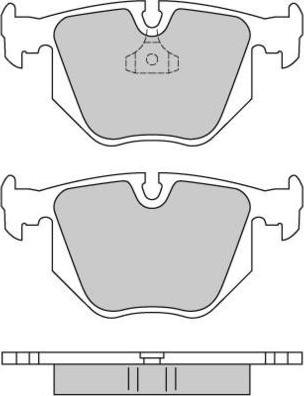 E.T.F. 12-0652 - Kit de plaquettes de frein, frein à disque cwaw.fr