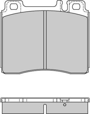 E.T.F. 12-0657 - Kit de plaquettes de frein, frein à disque cwaw.fr