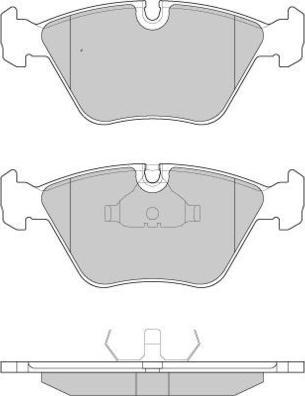 E.T.F. 12-0665 - Kit de plaquettes de frein, frein à disque cwaw.fr