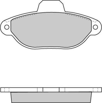 E.T.F. 12-0600 - Kit de plaquettes de frein, frein à disque cwaw.fr