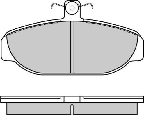 Spidan 0.080198 - Kit de plaquettes de frein, frein à disque cwaw.fr