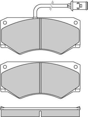 E.T.F. 12-0611 - Kit de plaquettes de frein, frein à disque cwaw.fr