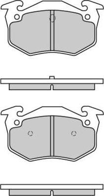 E.T.F. 12-0613 - Kit de plaquettes de frein, frein à disque cwaw.fr