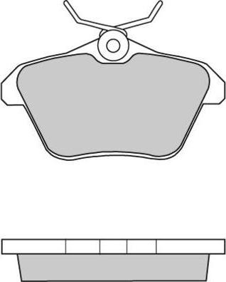 E.T.F. 12-0680 - Kit de plaquettes de frein, frein à disque cwaw.fr