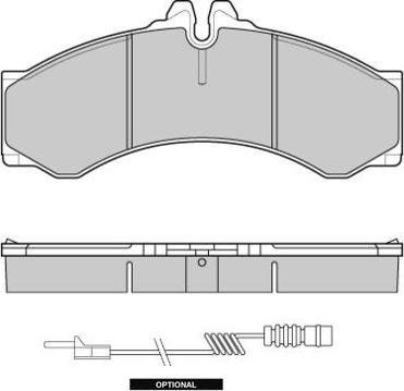 E.T.F. 12-0681 - Kit de plaquettes de frein, frein à disque cwaw.fr